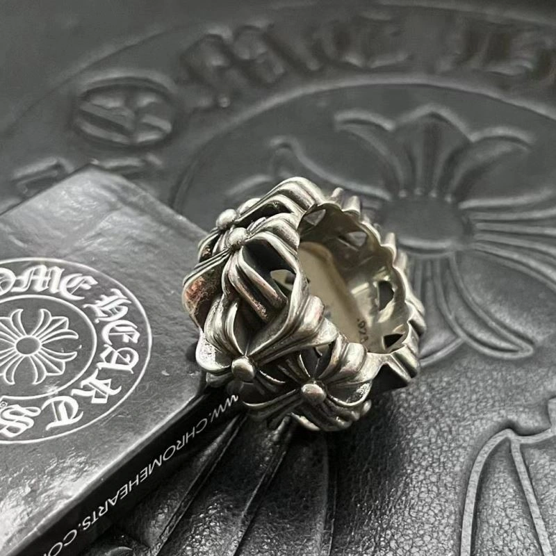 Chic Chrome Hearts Rings 238397