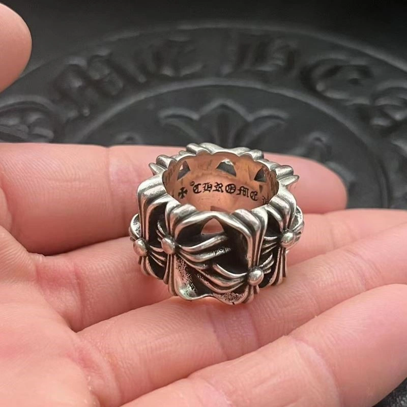 Chic Chrome Hearts Rings 238397