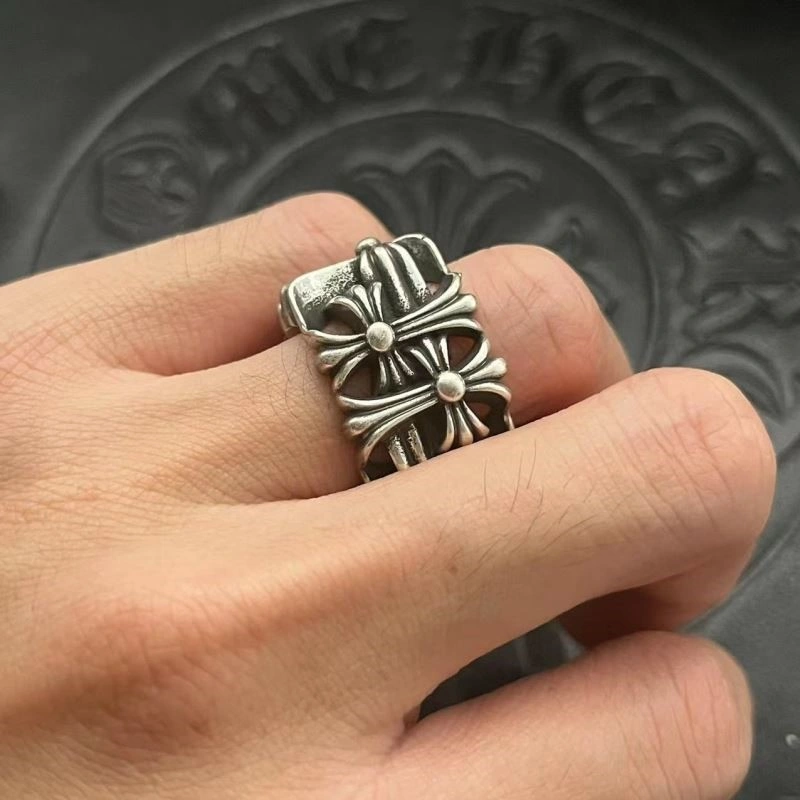 Chic Chrome Hearts Rings 238397