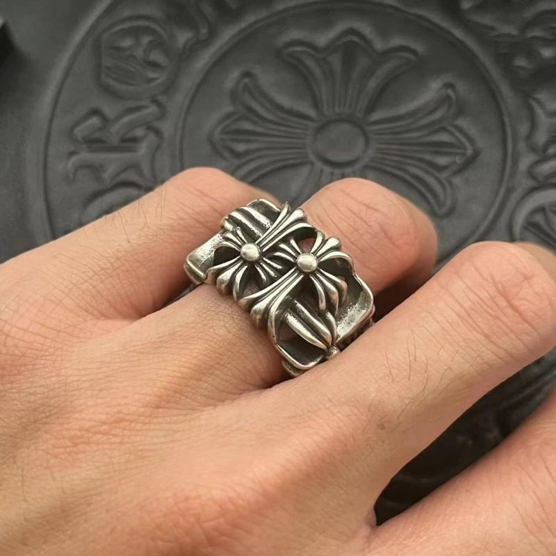 Chic Chrome Hearts Rings 238397
