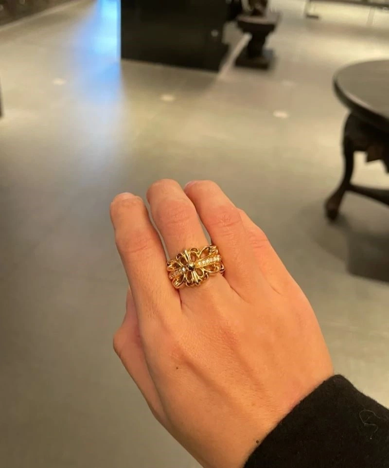WrinkleFree Chrome Hearts Rings 237492