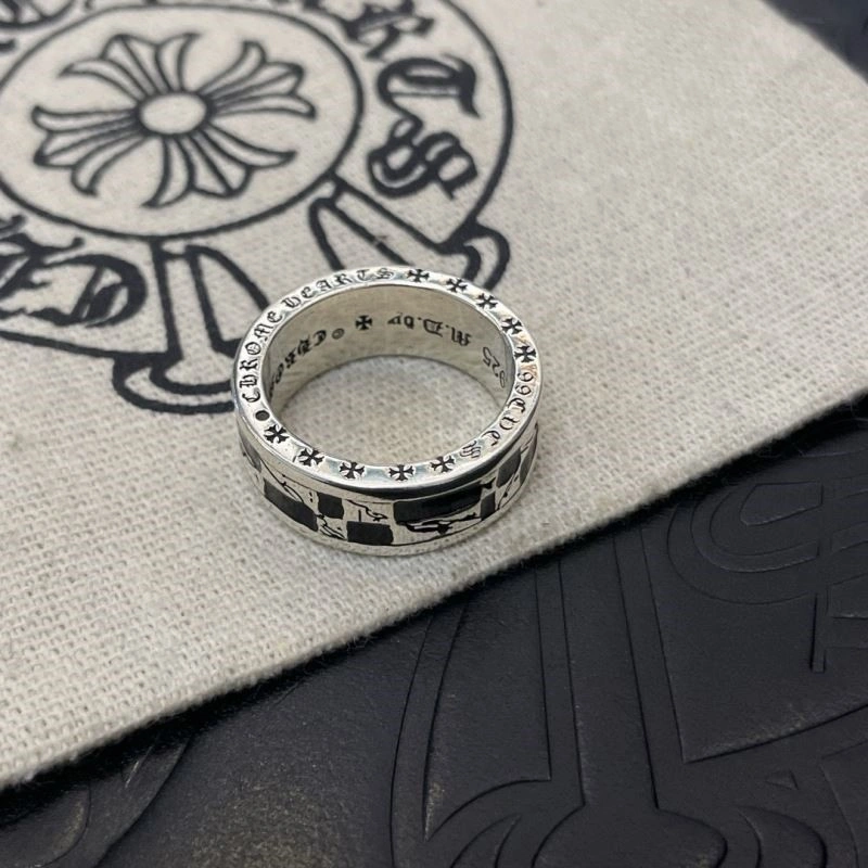 Vibrant Chrome Hearts Rings 237479