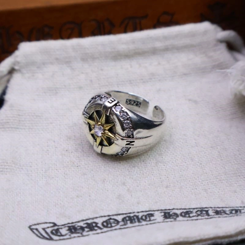 SoftTouch Chrome Hearts Rings 237488
