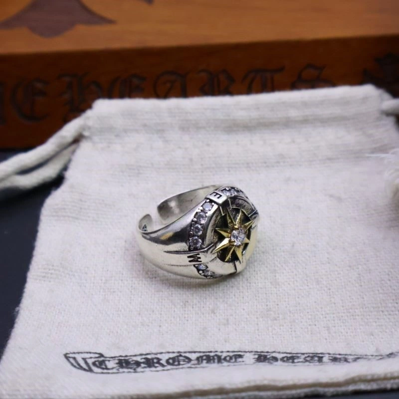 SoftTouch Chrome Hearts Rings 237488