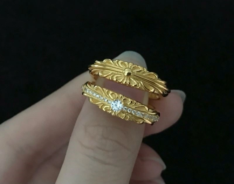 EasyCare Chrome Hearts Rings 237499