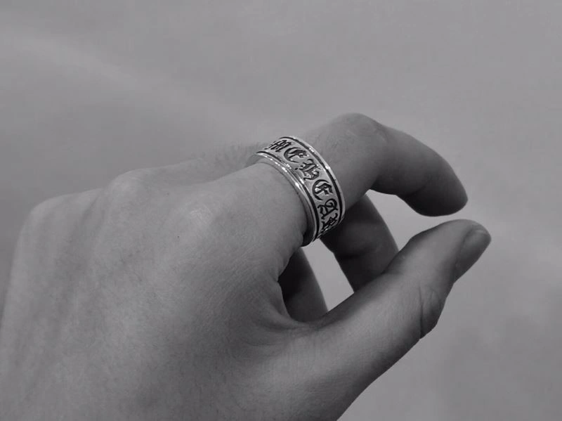Bright Chrome Hearts Rings 237468