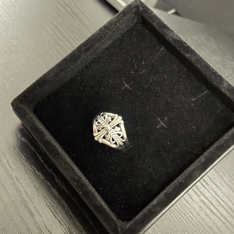 Sophisticated Chrome Hearts Rings 237472