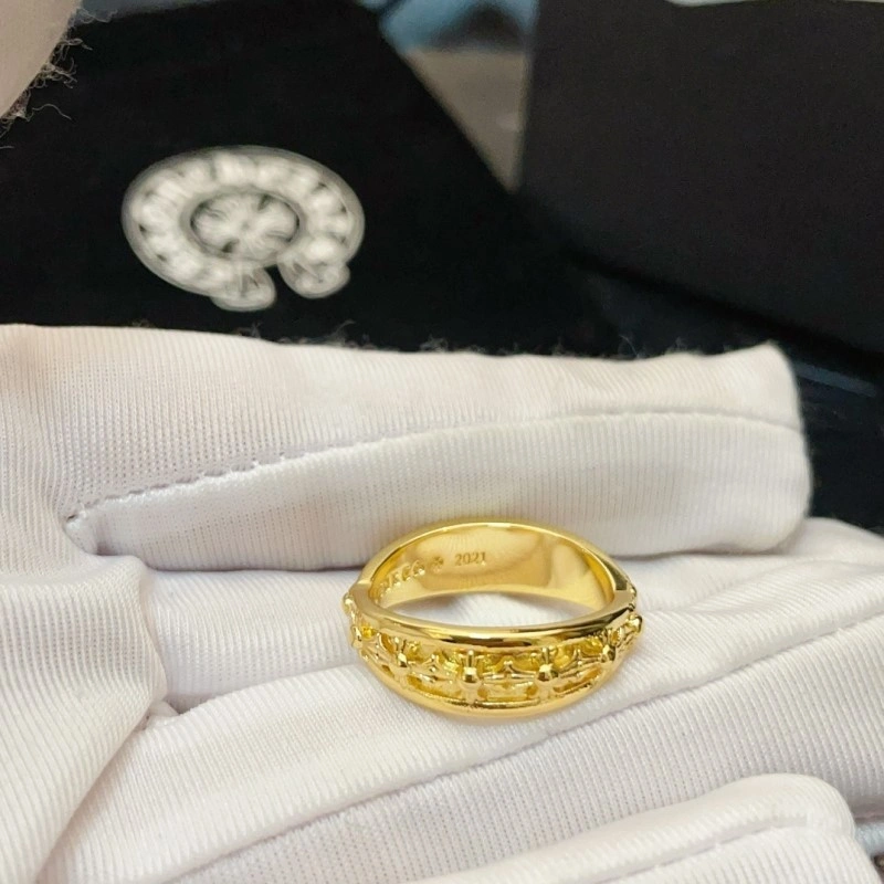 Sophisticated Chrome Hearts Rings 237464