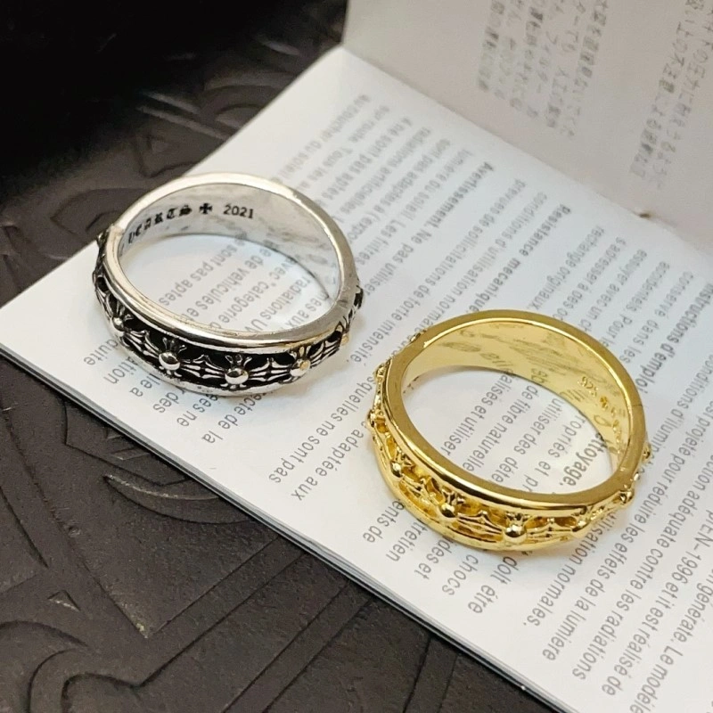 Sophisticated Chrome Hearts Rings 237464