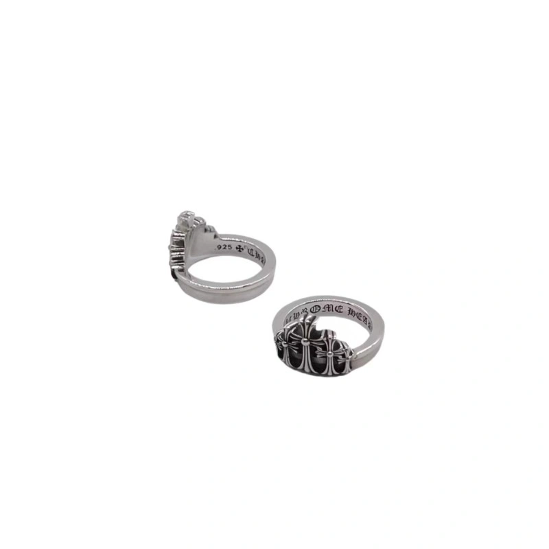 Colorful Chrome Hearts Rings 236433