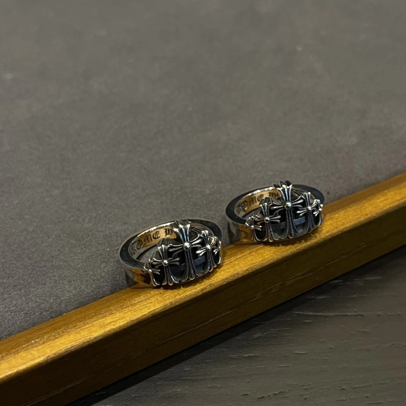 Colorful Chrome Hearts Rings 236433