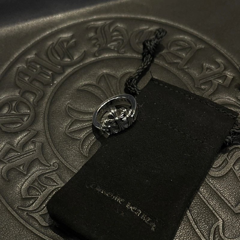 Colorful Chrome Hearts Rings 236433
