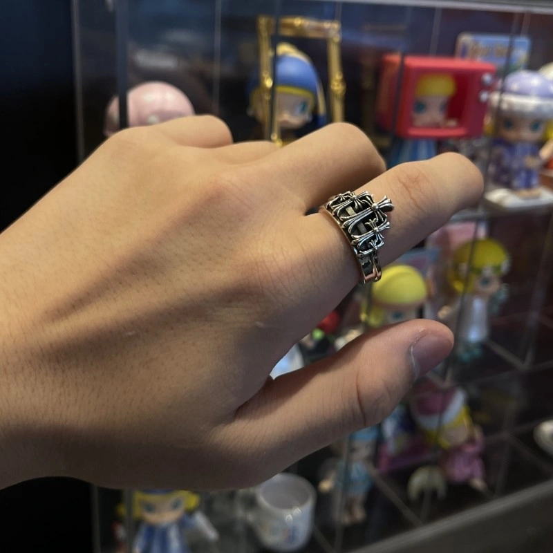 Colorful Chrome Hearts Rings 236433