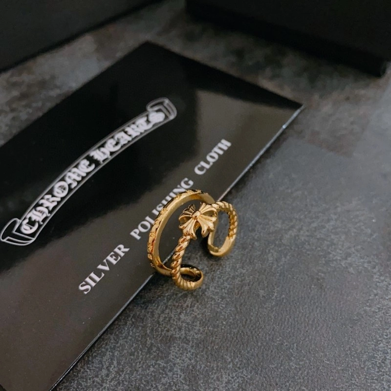Stretchable Chrome Hearts Rings 236413