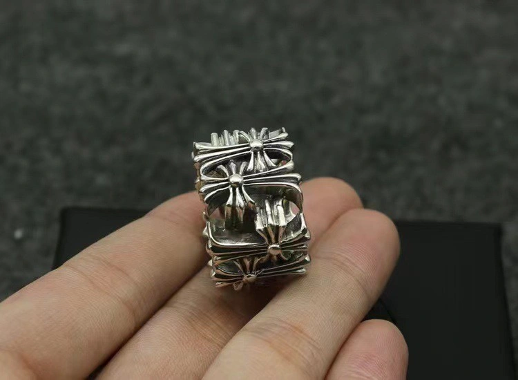 Comfortable Chrome Hearts Rings 236399