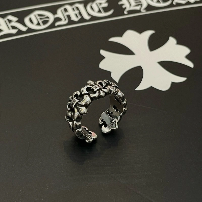Upgraded Chrome Hearts Rings 236395