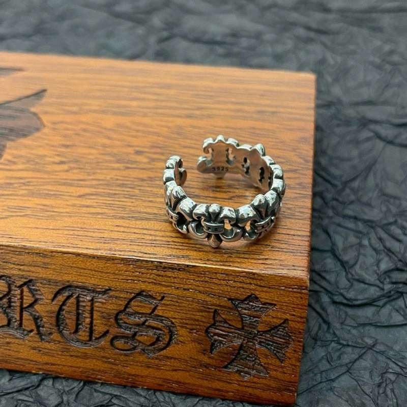 Upgraded Chrome Hearts Rings 236395