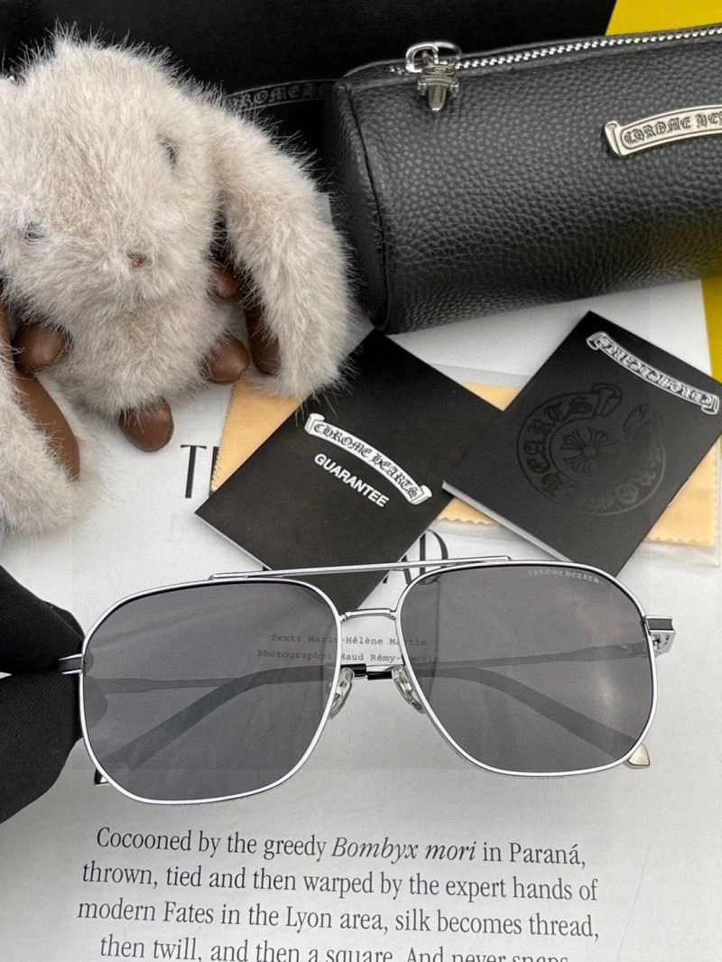 Bright Chrome Hearts Sunglasses 279013