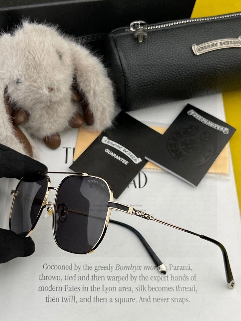 Bright Chrome Hearts Sunglasses 279013