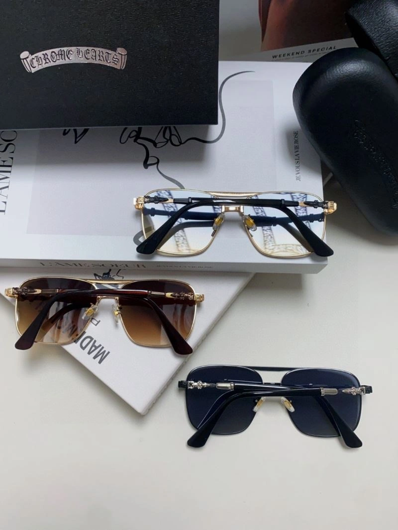 FlexibleFit Chrome Hearts Sunglasses 278996