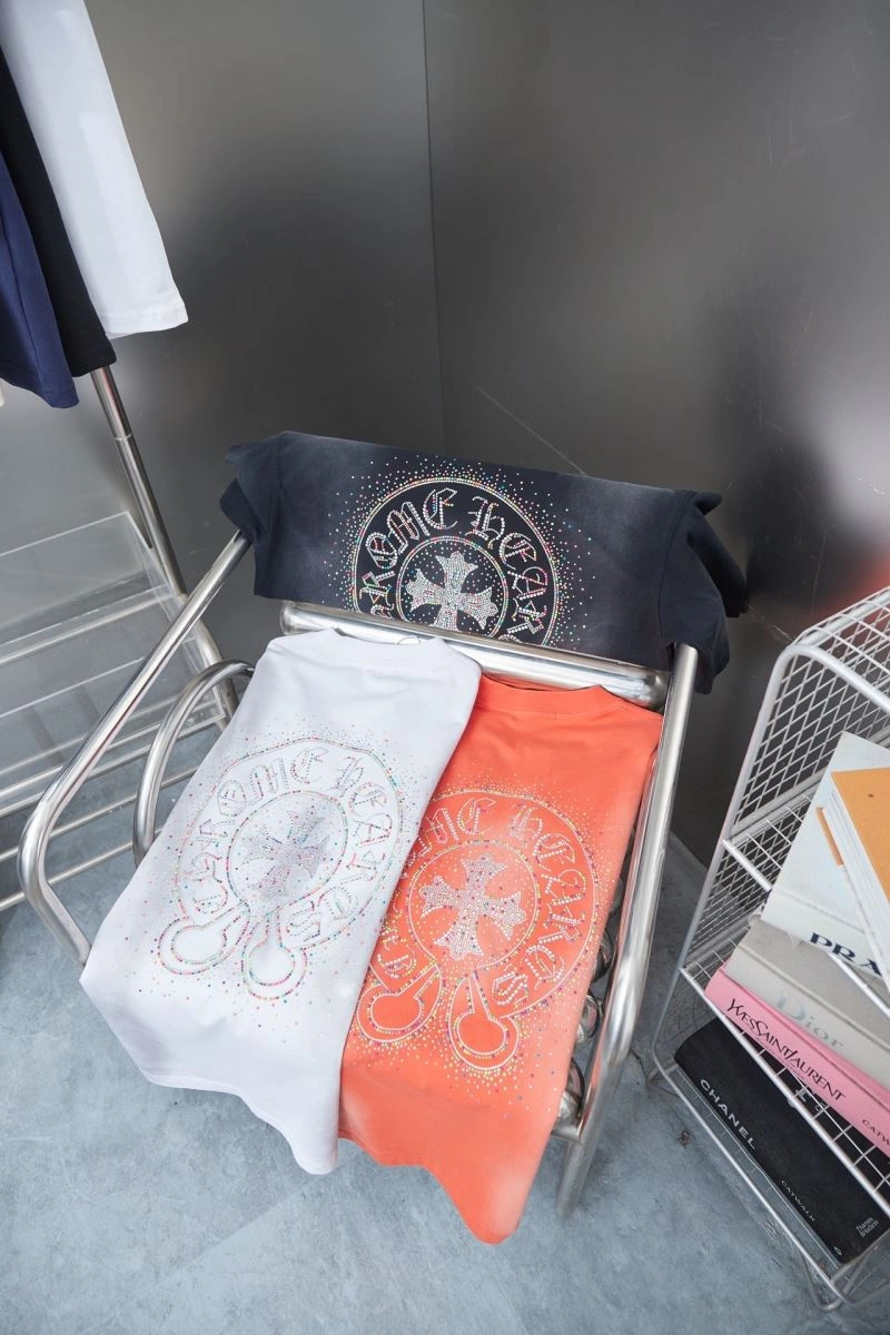 Chrome Hearts T-Shirts Elegant 119008