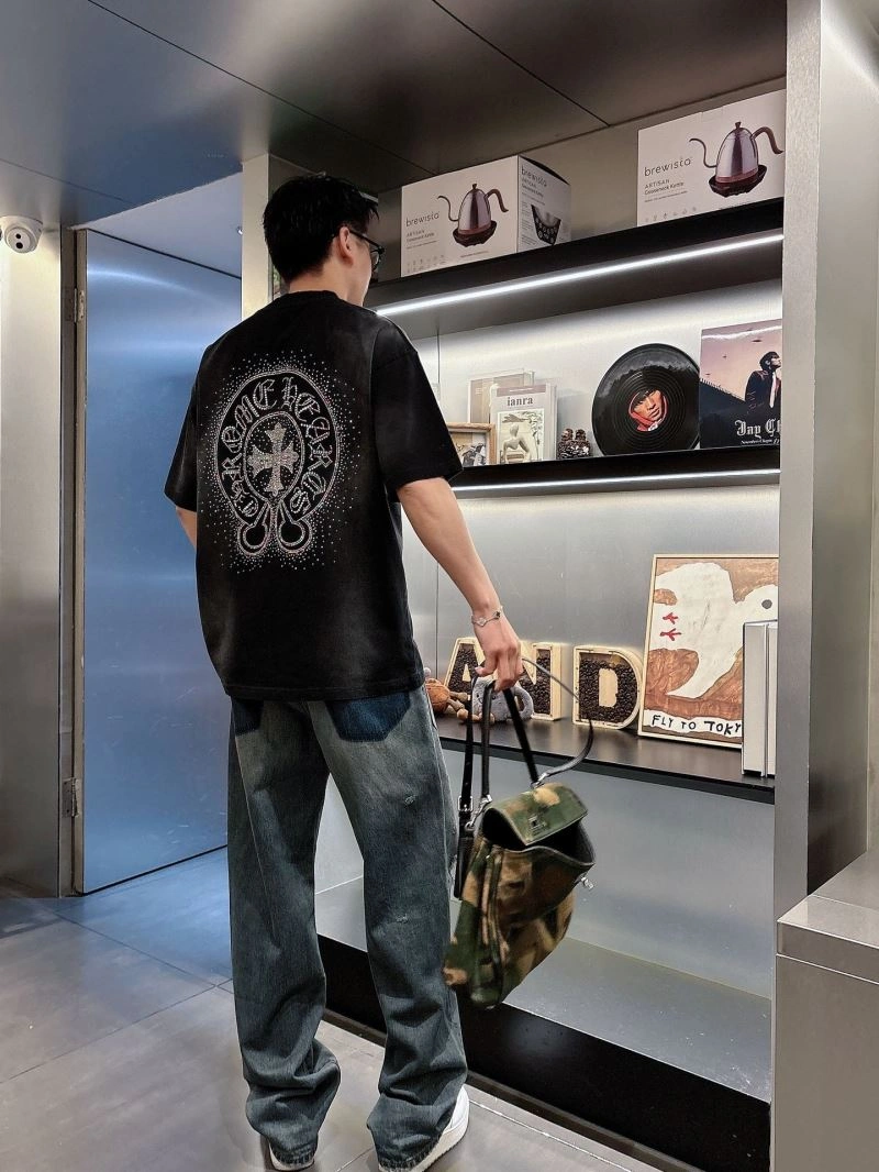 Chrome Hearts T-Shirts Elegant 119008