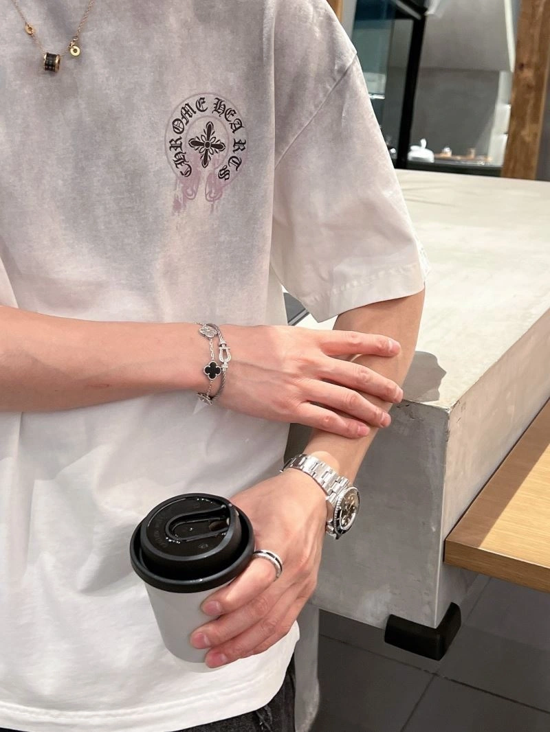 Chrome Hearts T-Shirts SmoothTexture 118989