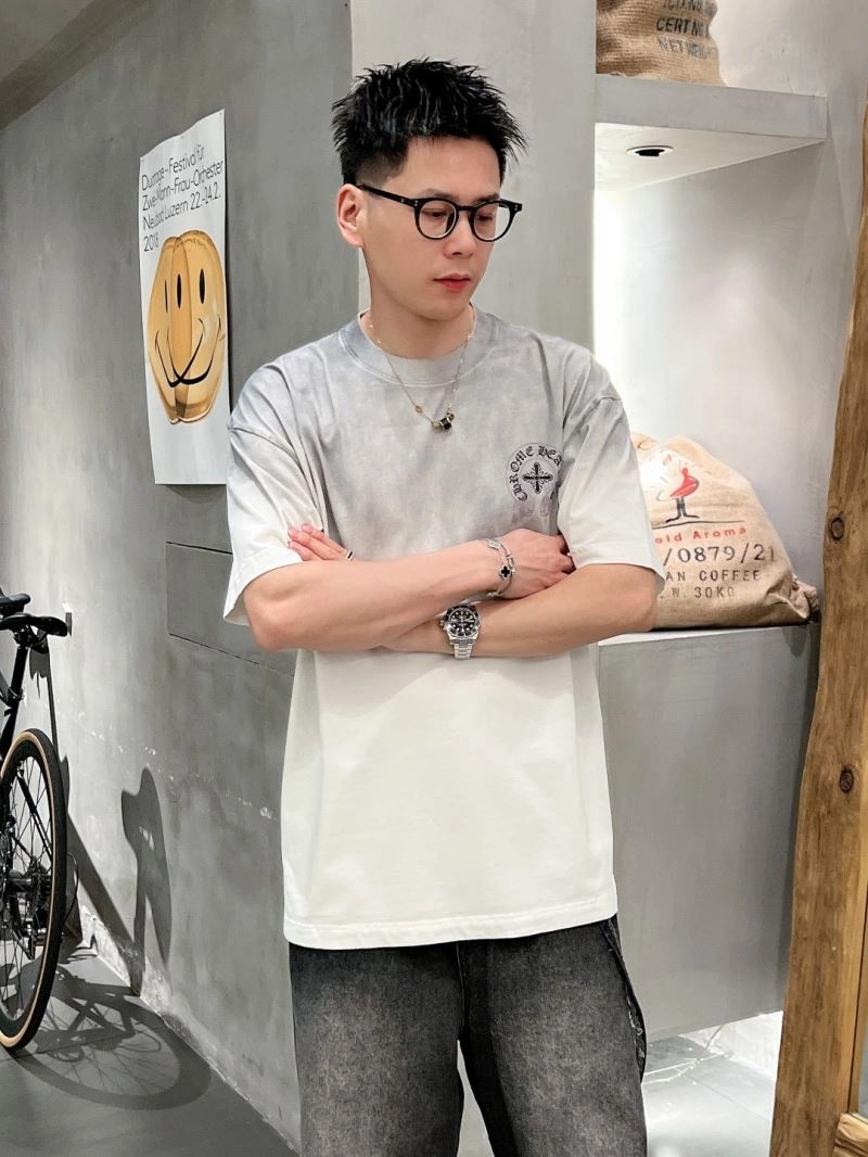 Chrome Hearts T-Shirts SmoothTexture 118989
