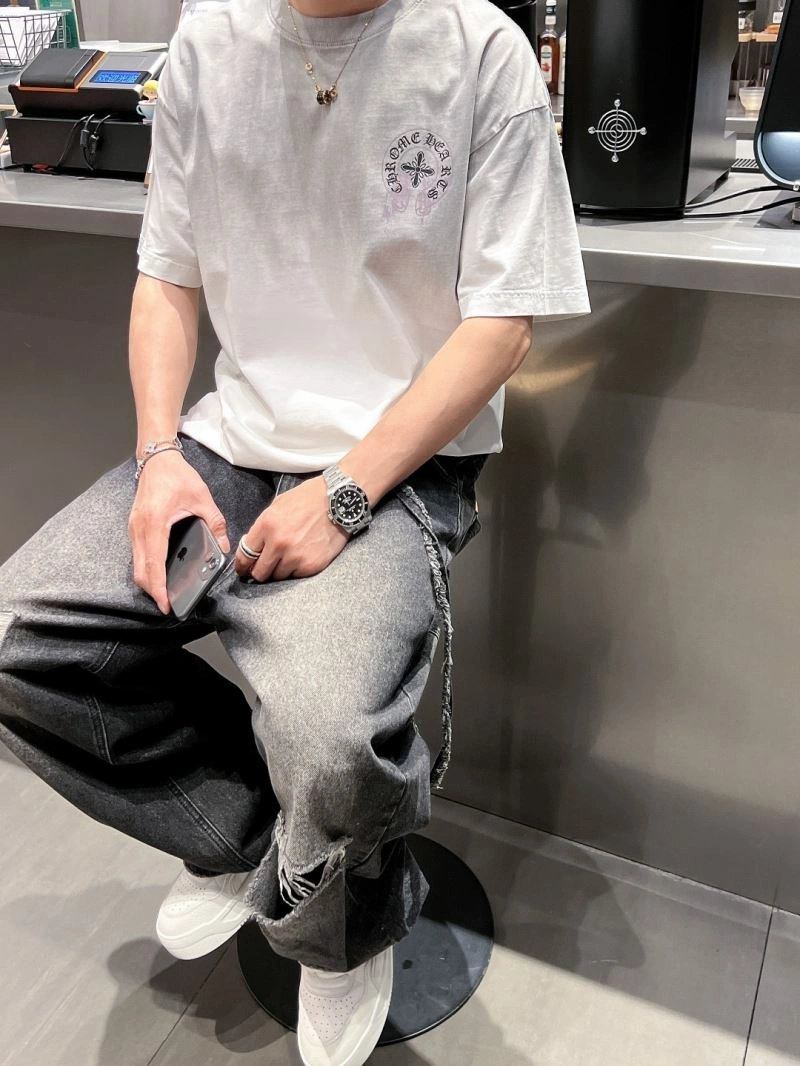 Chrome Hearts T-Shirts SmoothTexture 118989