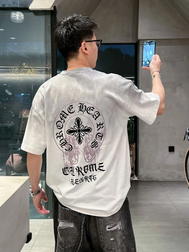 Chrome Hearts T-Shirts SmoothTexture 118989