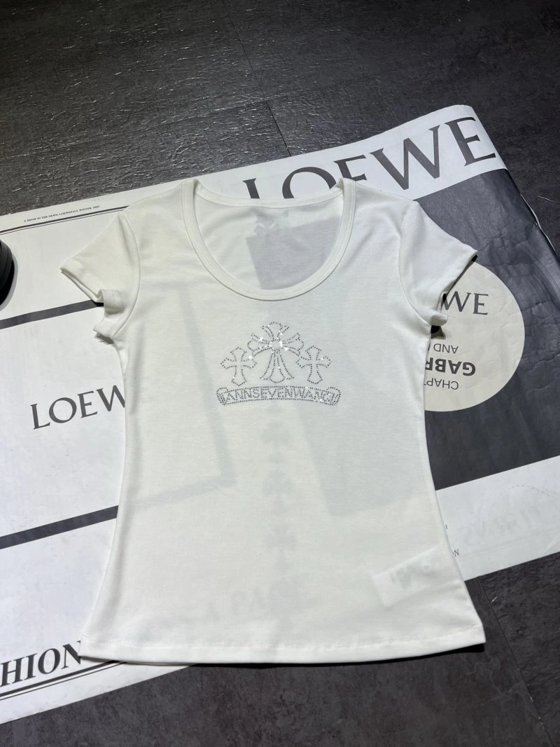 Chrome Hearts T-Shirts Stretchable 118209