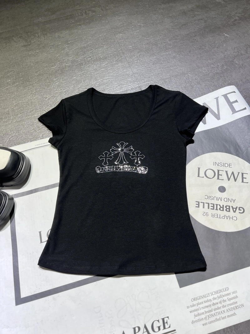 Chrome Hearts T-Shirts Stretchable 118209