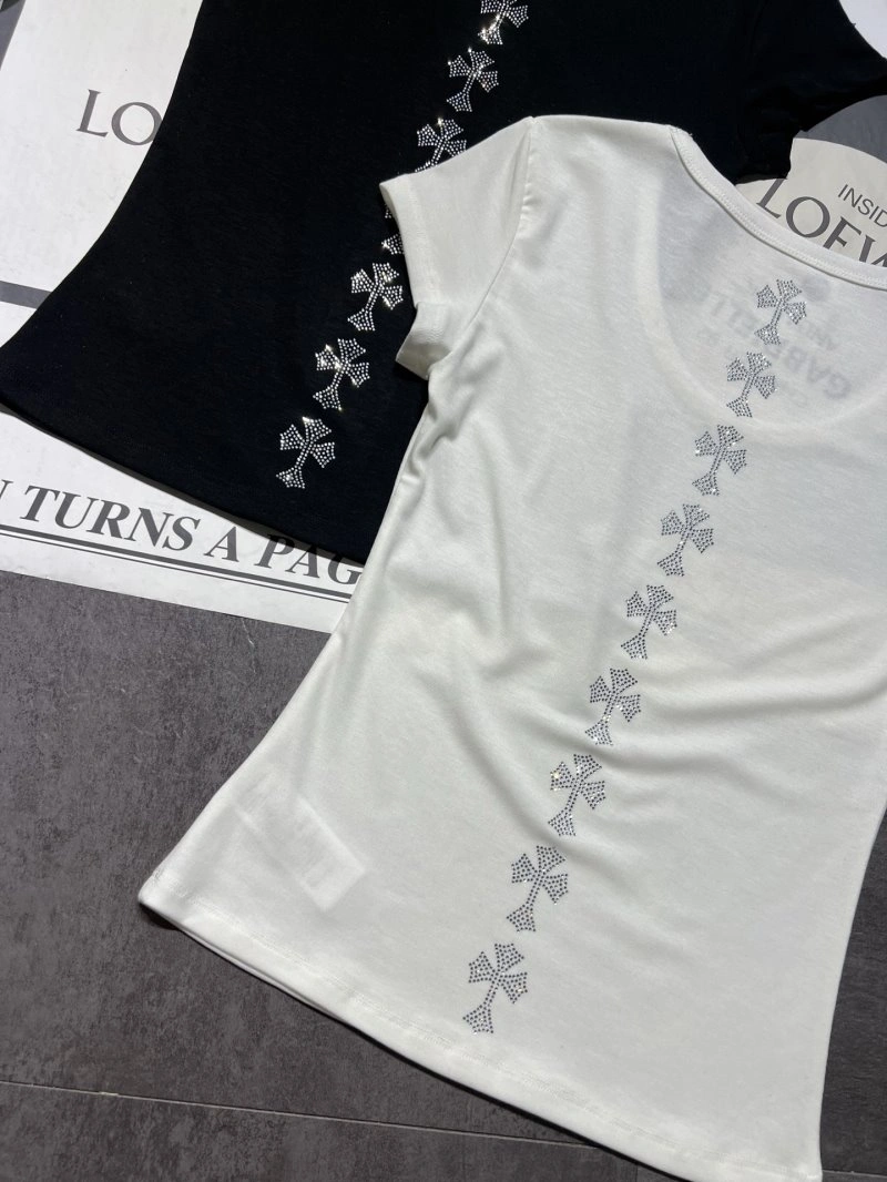 Chrome Hearts T-Shirts Stretchable 118209
