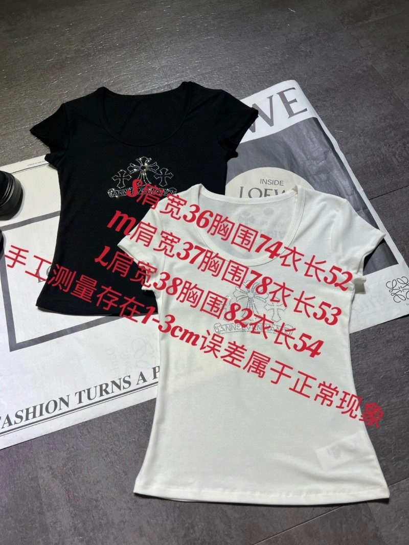 Chrome Hearts T-Shirts Stretchable 118209