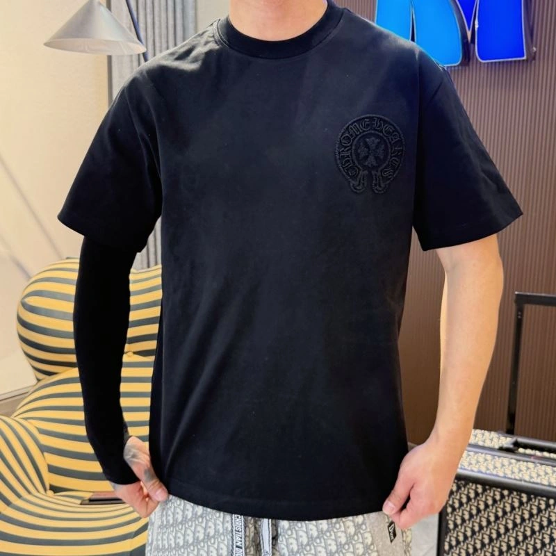 Chrome Hearts T-Shirts Stretchable 118377