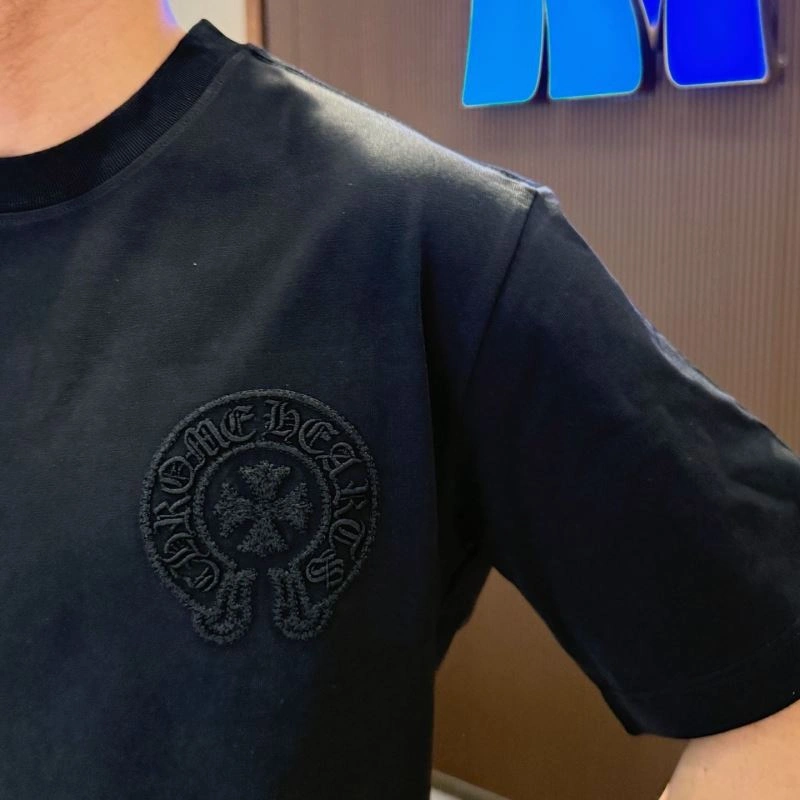 Chrome Hearts T-Shirts Stretchable 118377