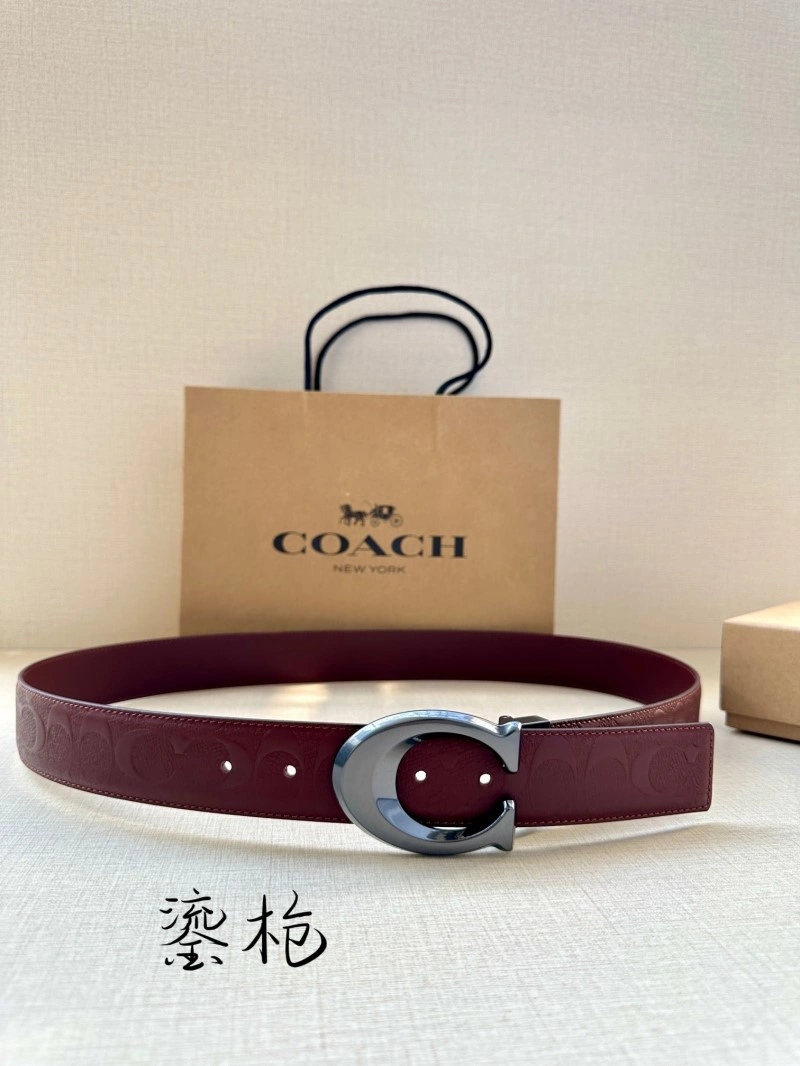 Breathable Coach Belts 285383