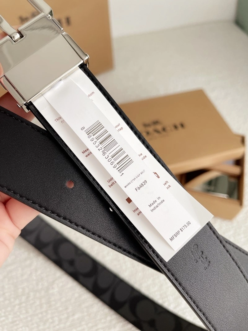 Coach Belts SmoothTexture 285395