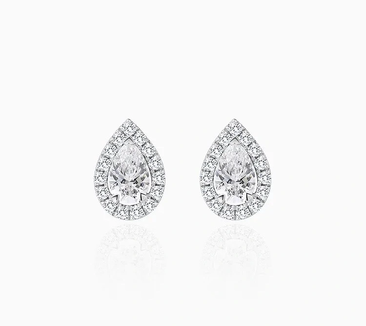 Contemporary Debeers Earrings 213996