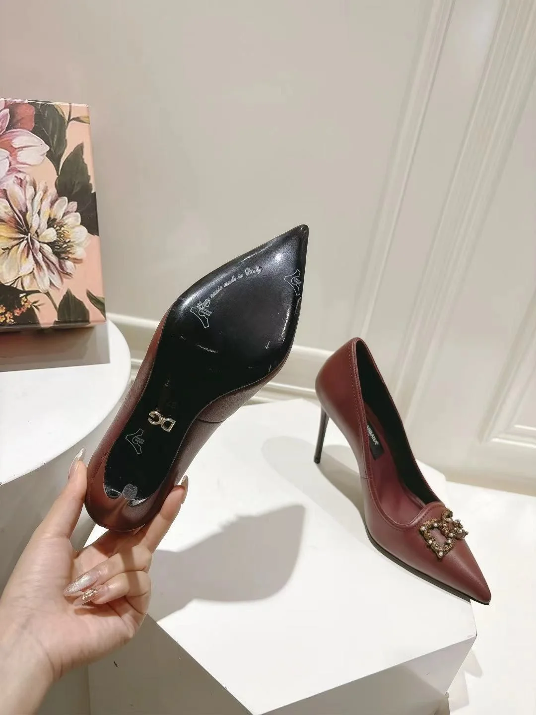 Dolce Gabbana Heeled Shoes FlexibleFit 23001