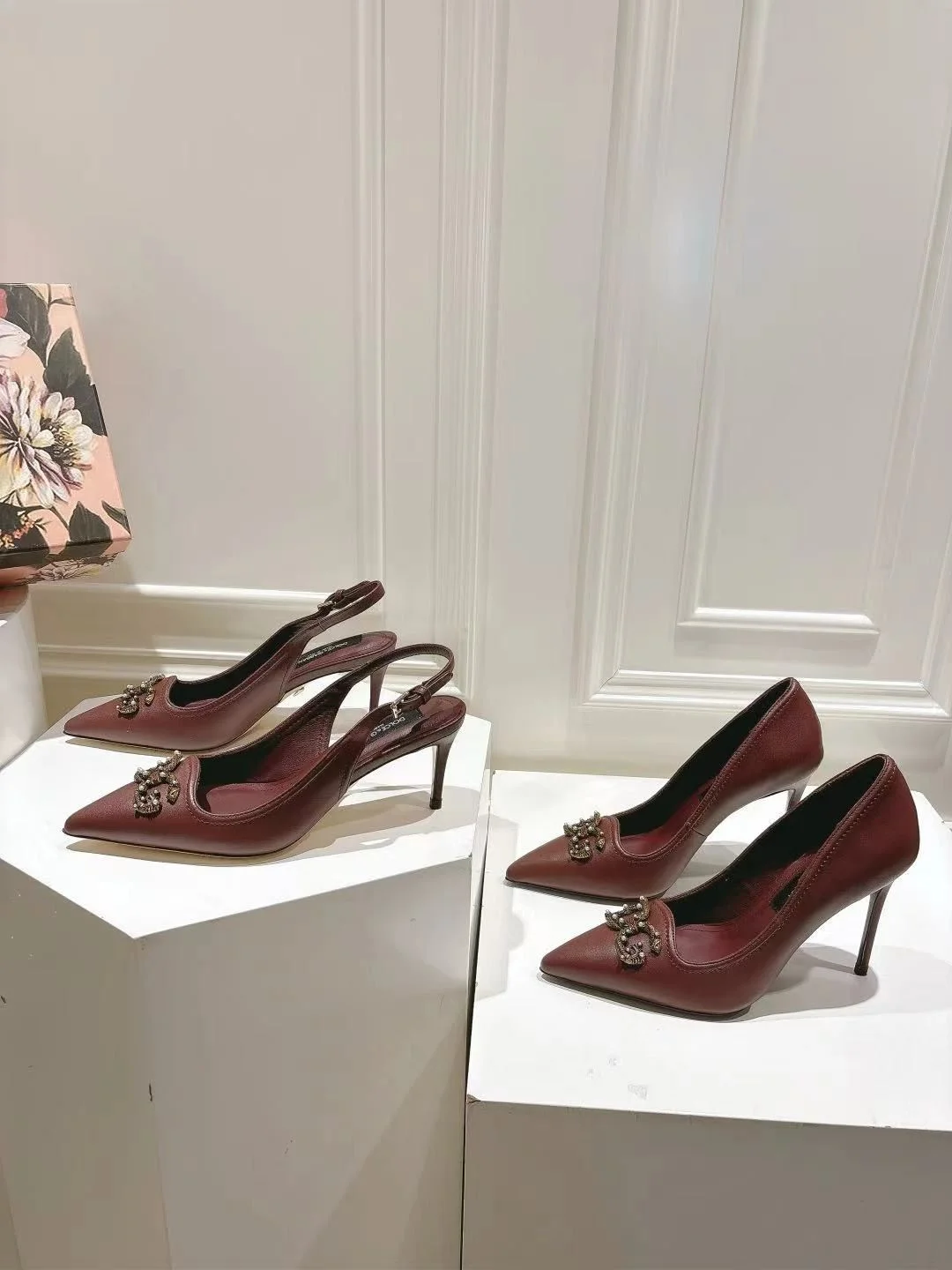 Dolce Gabbana Heeled Shoes FlexibleFit 23001