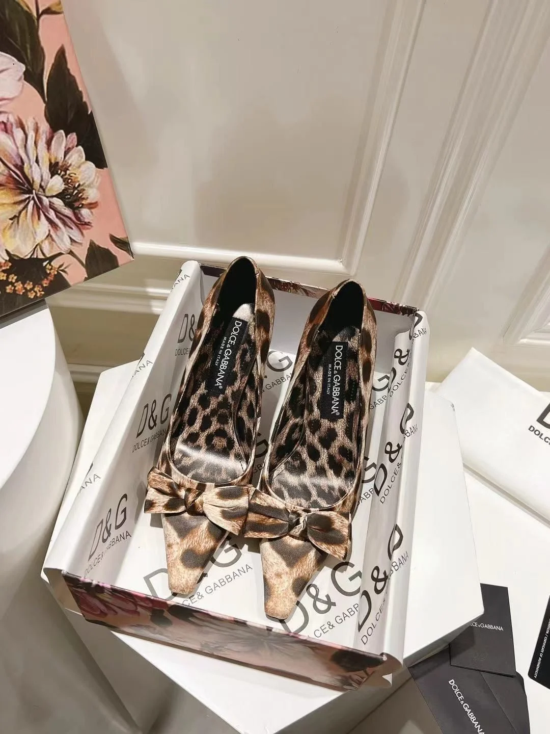 Dolce Gabbana Heeled Shoes Flexible 22997