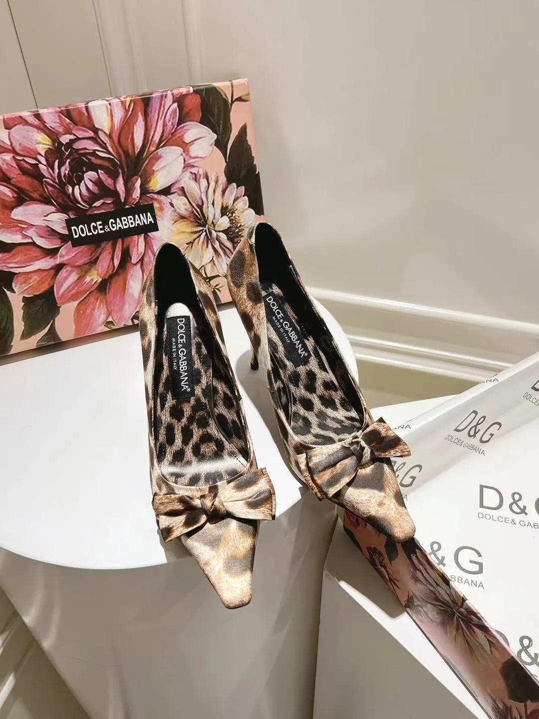 Dolce Gabbana Heeled Shoes Flexible 22997