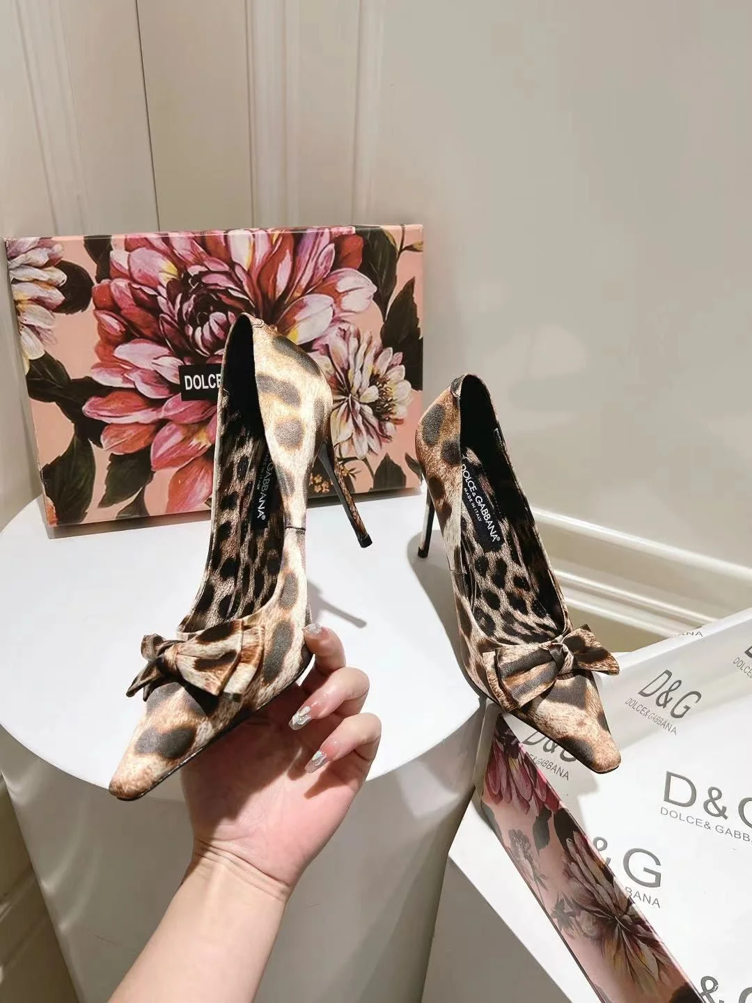 Dolce Gabbana Heeled Shoes Flexible 22997