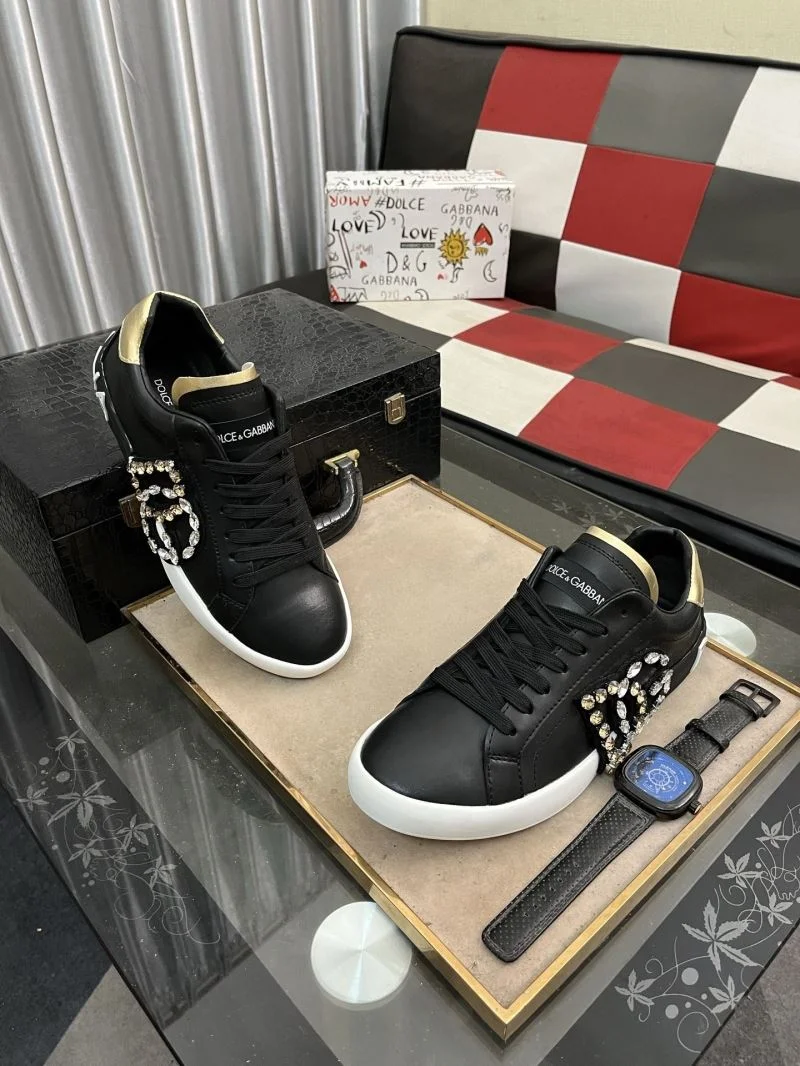 Dolce Gabbana Low Shoes Elegant 23126