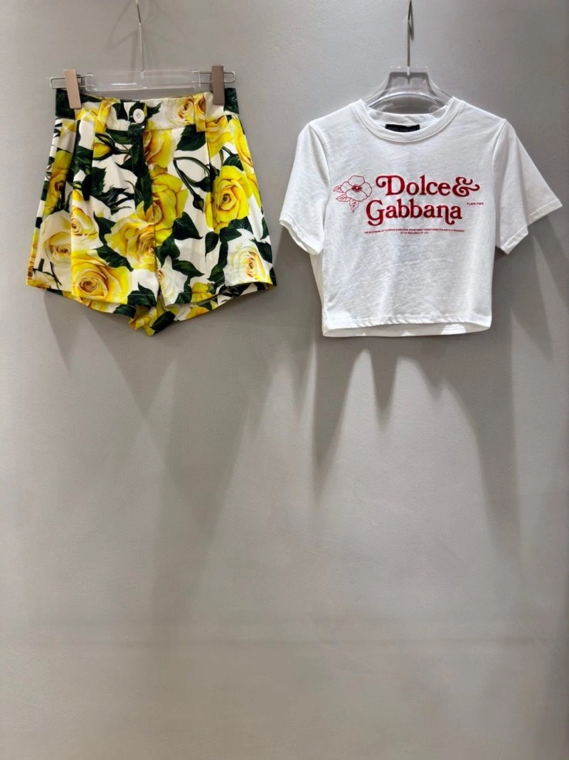 Dolce Gabbana Short Suits Breathable 119215
