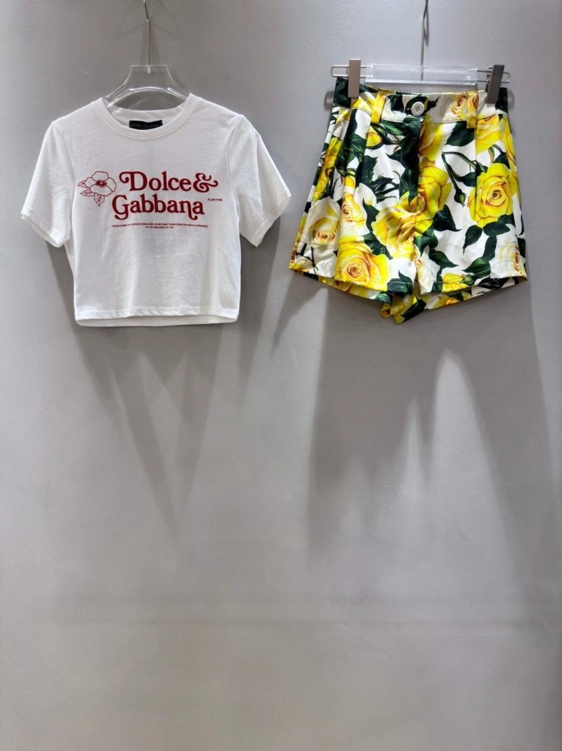 Dolce Gabbana Short Suits Breathable 119215