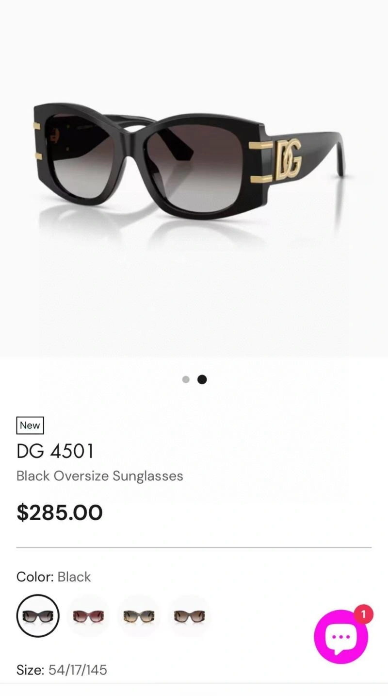 Dolce Gabbana Sunglasses Bold 279165