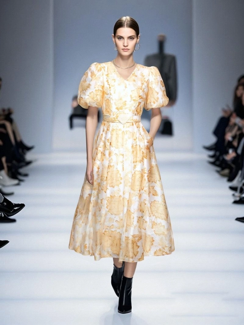 Vibrant Ermenegildo Zegna Dress 156993