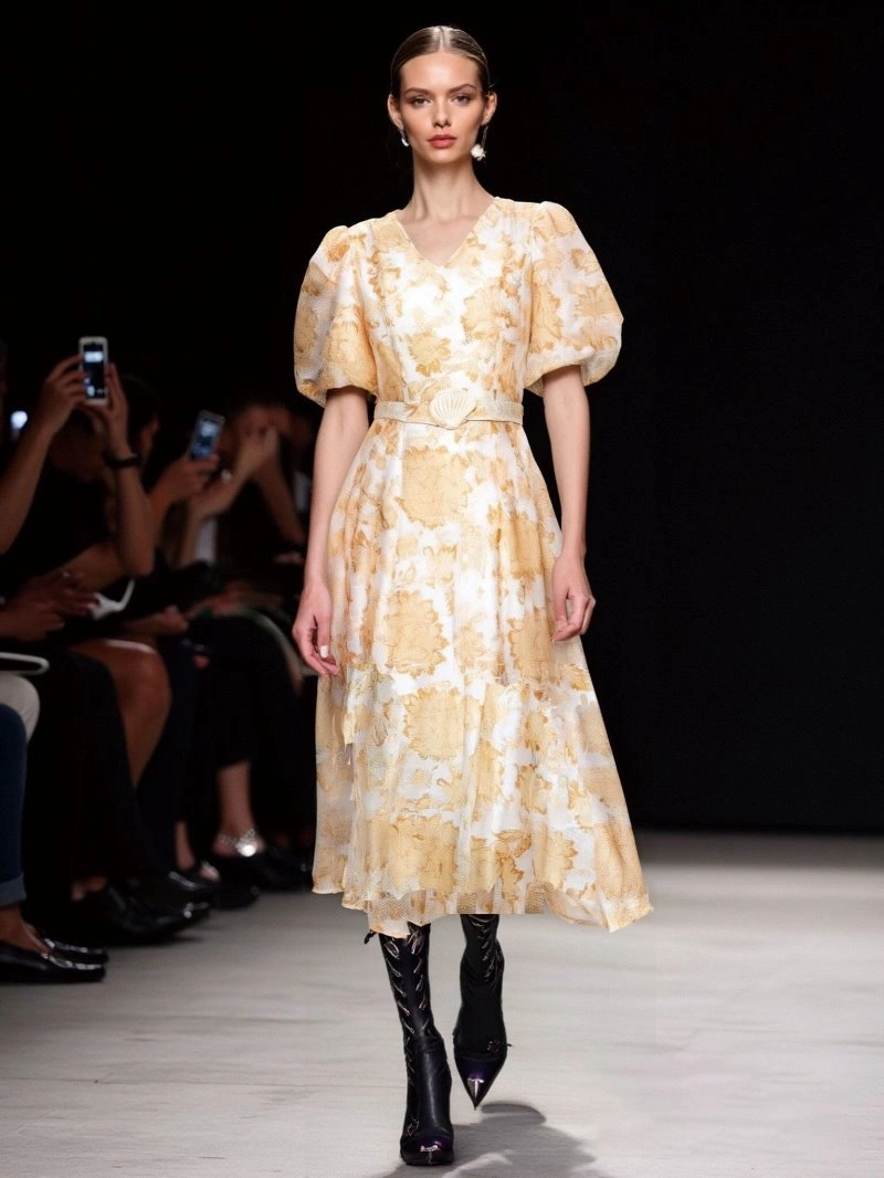 Vibrant Ermenegildo Zegna Dress 156993